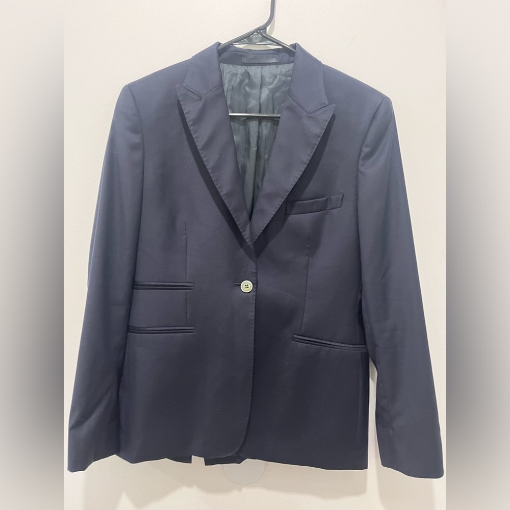 Loro Piana Hartwood Four Seasons Super 130's Wool Blazer Size 44